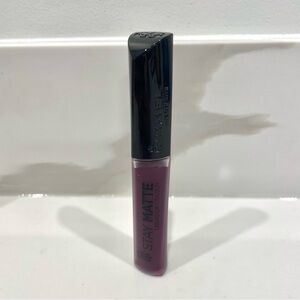 🟠5/$25 NEW Rimmel London Stay Matte Liquid Lip Colour (800 Midnight)